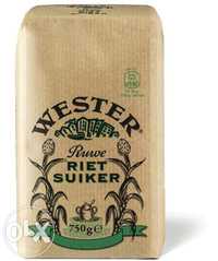 Сахар тростниковый Wester Ruwe Rietsuiker 750 г