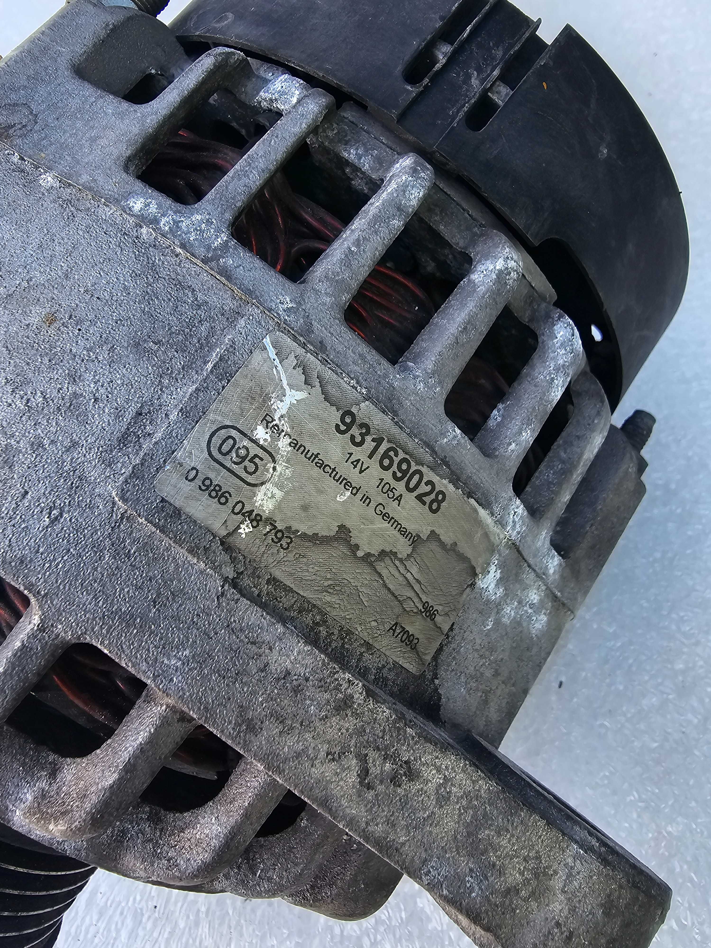 Alternator Opel Vectra C 1.9 CDTI Denso 105 Amper