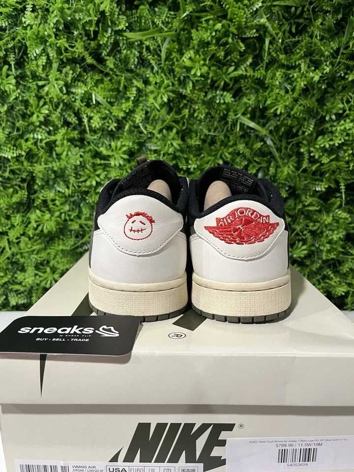 Jordan 1 Retro Low OG SP Travis Scott Olive R.41