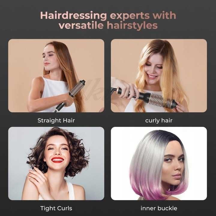 Szczotka termiczna Hair Styling Combo Atopskins WT-157