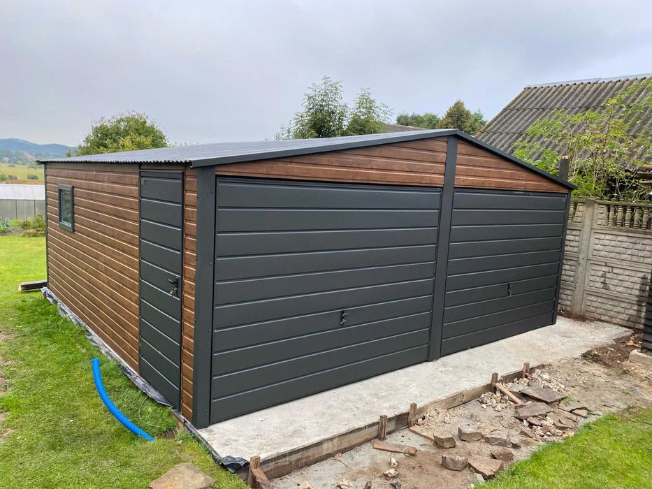 Garaże Blaszane Domki Ogrodowe Wiaty Śmietnikowe