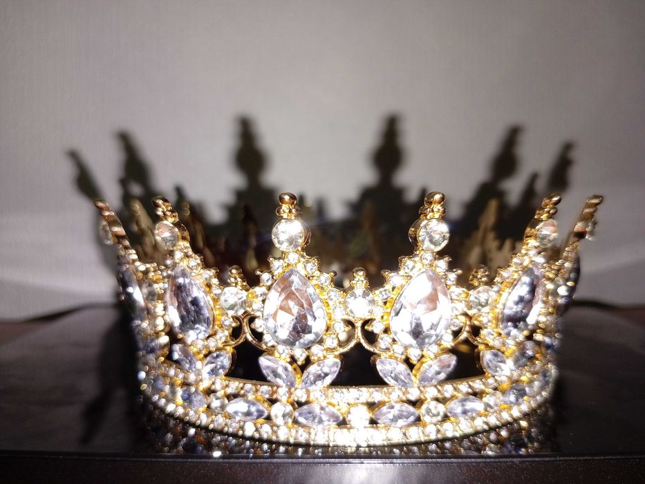 Металева корона для торта 13х5,5 см