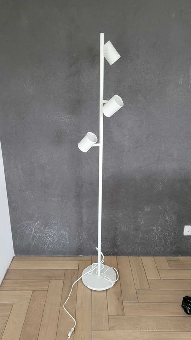 Lampa stojąca podłogowa IKEA NYMANE - komplet, prawie nowa.
