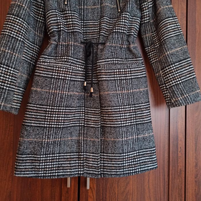 Sinsay płaszcz damski z kapturem rozmiar XS/S