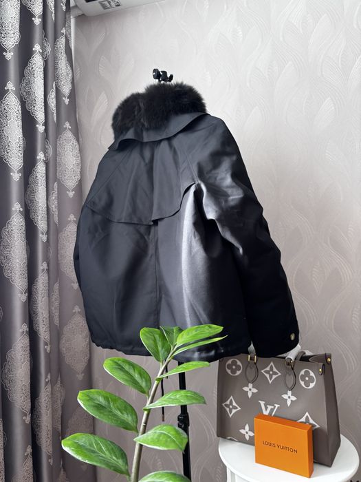 Куртка пуховик женский с мехом