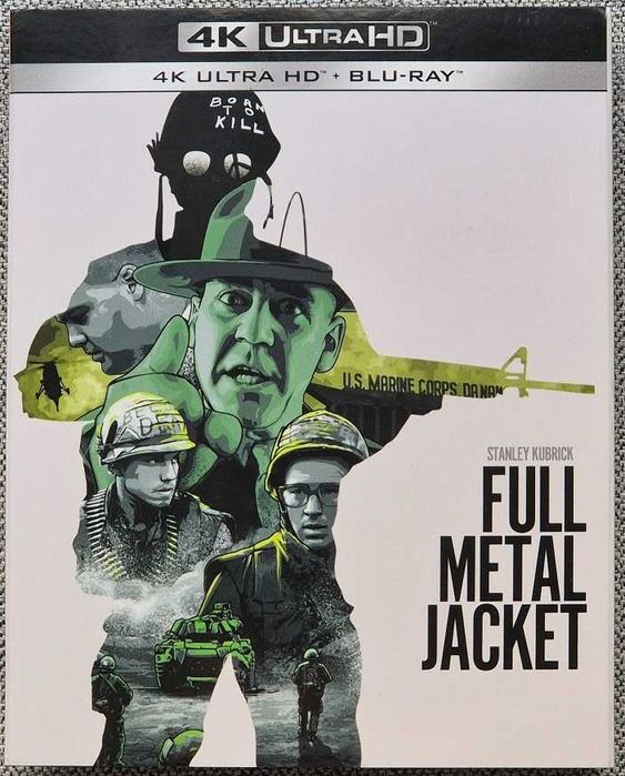Full Metal Jacket 4K -polskie wydanie ze slipcase-reż. Stanley Kubrick