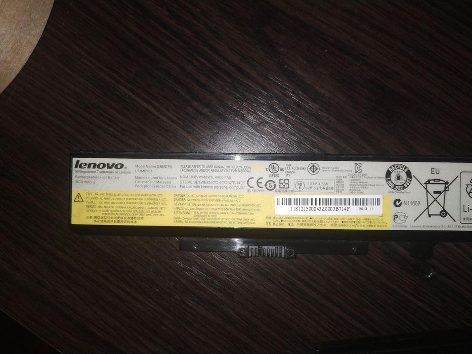 Батарея l11m6y01 lenovo