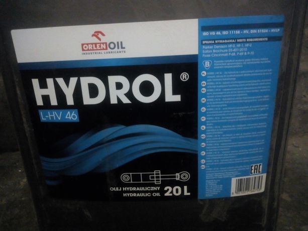 Olej hydrauliczny Hydrol L-HV46