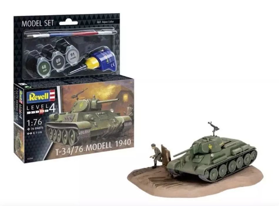 Czołg T-34/76 Modell 1940. Revell