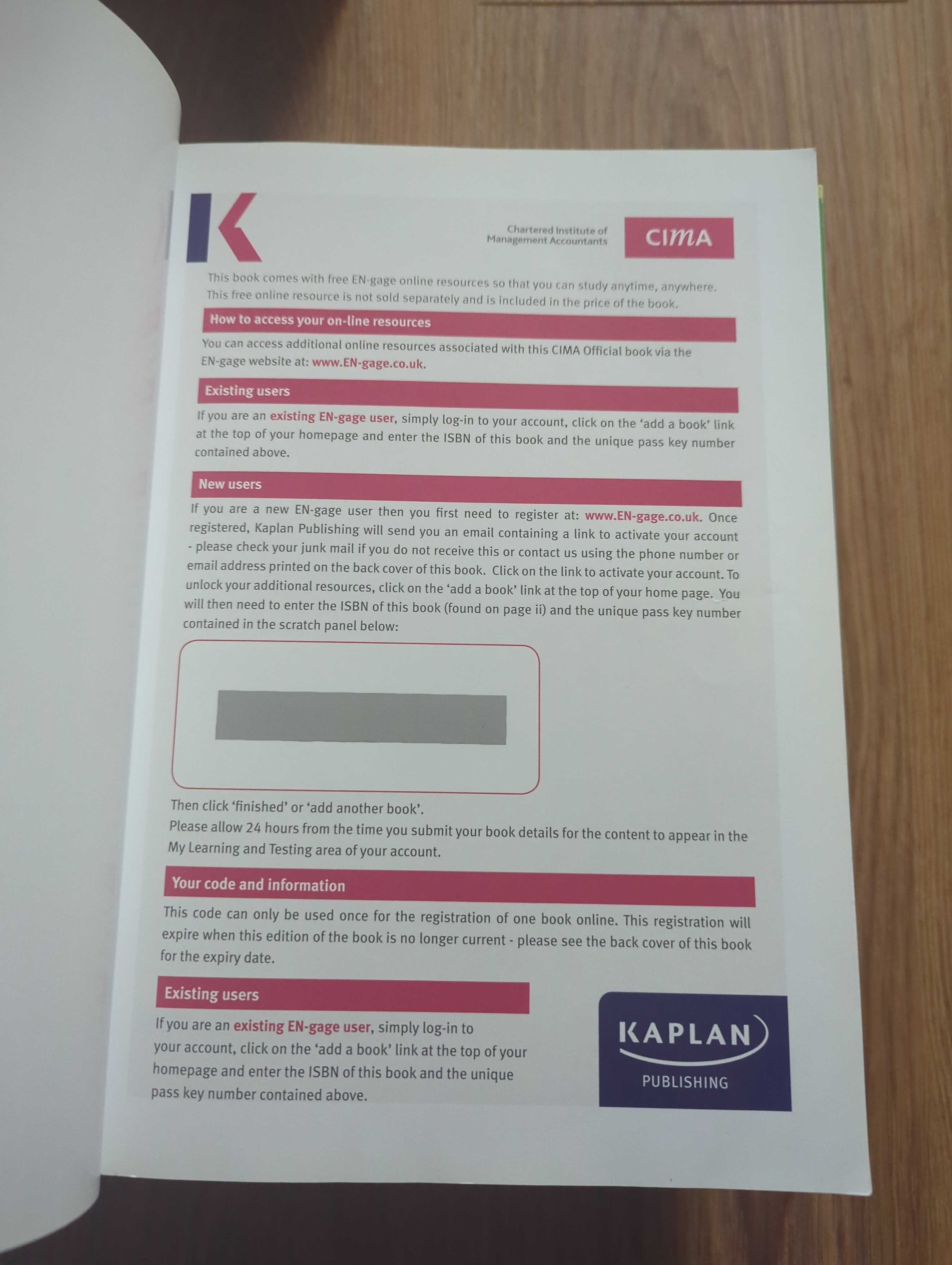 CIMA Operational Level - Case Study