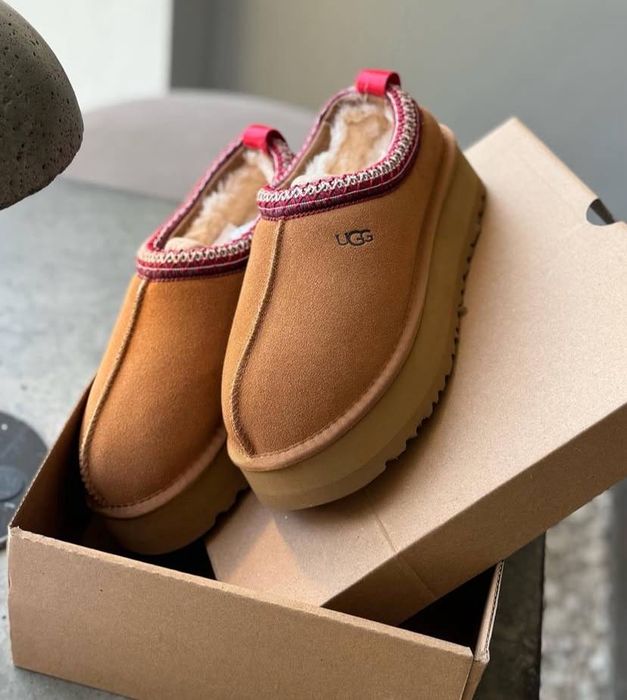 ugg tasman chestnut, женские угги зимние, теплые угги