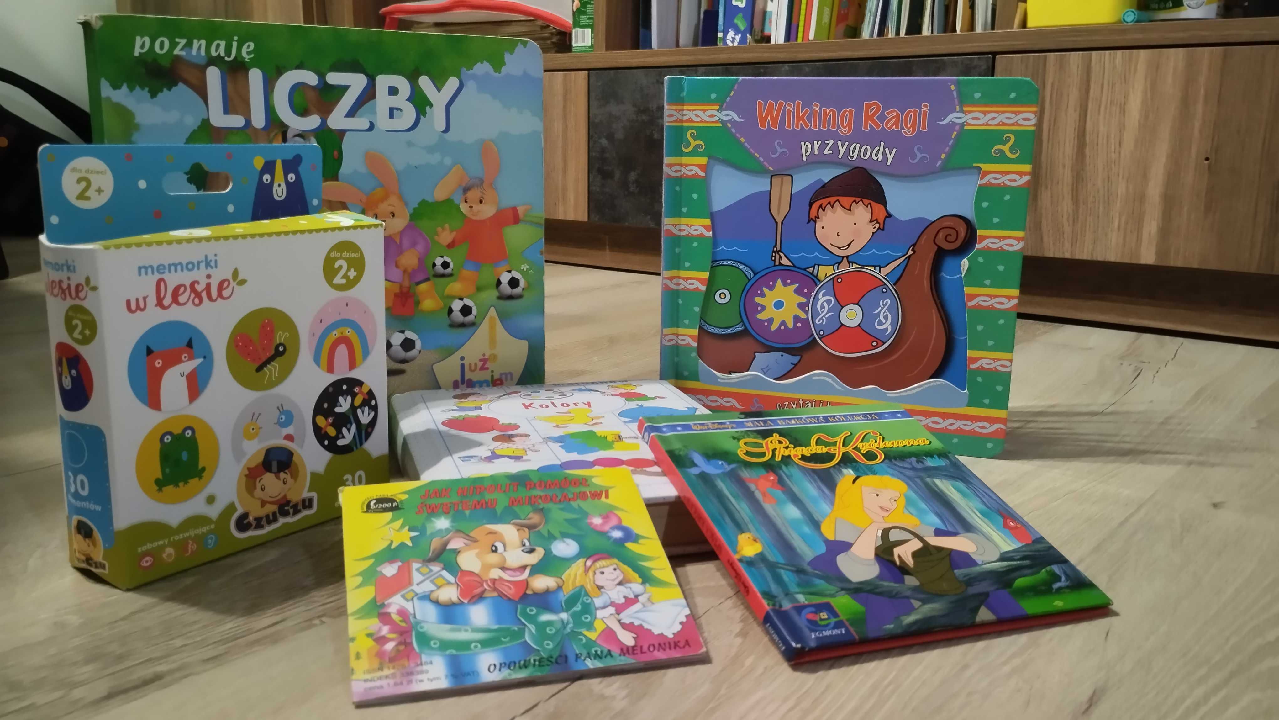 Książki dla dzieci - Liczby, kolory, memorki
