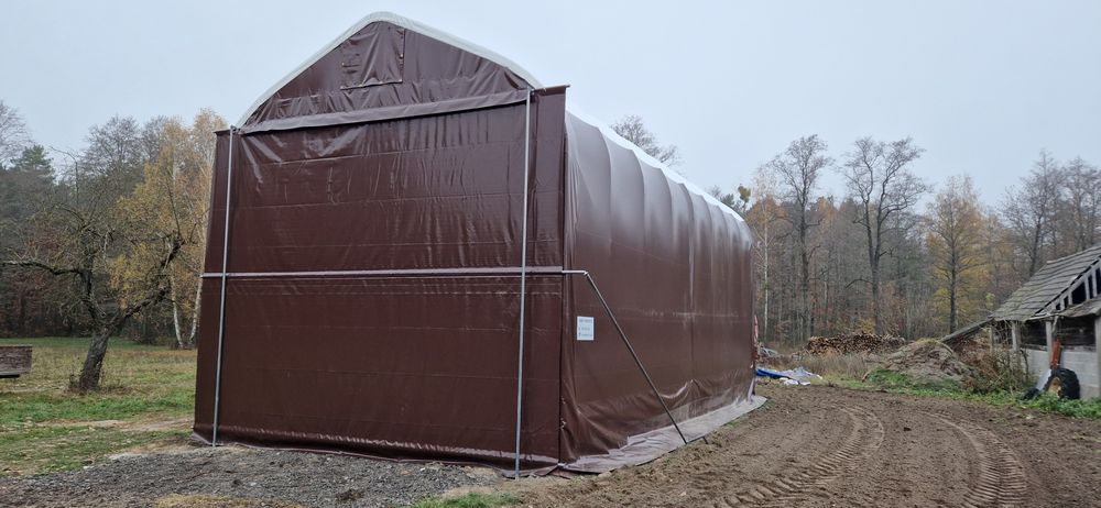 Hala 6x12x6 garaż na kombajn TIR bez pozwolenia