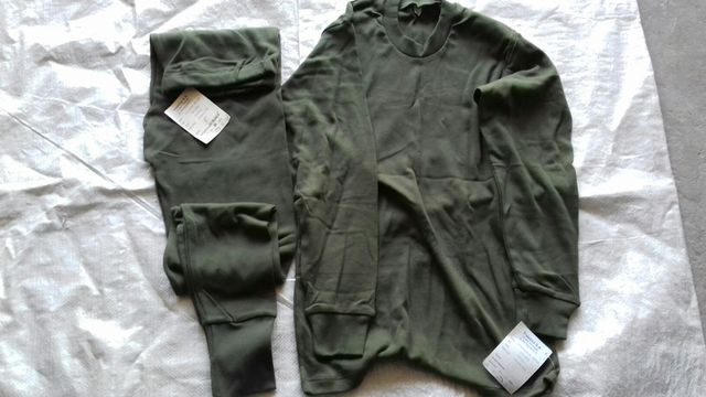 Bielizna wojskowa koszulka zielona bawełniana wz 519