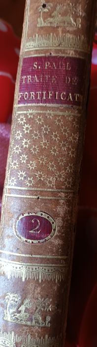 Interessante  livro de 1818 sobre fortificação