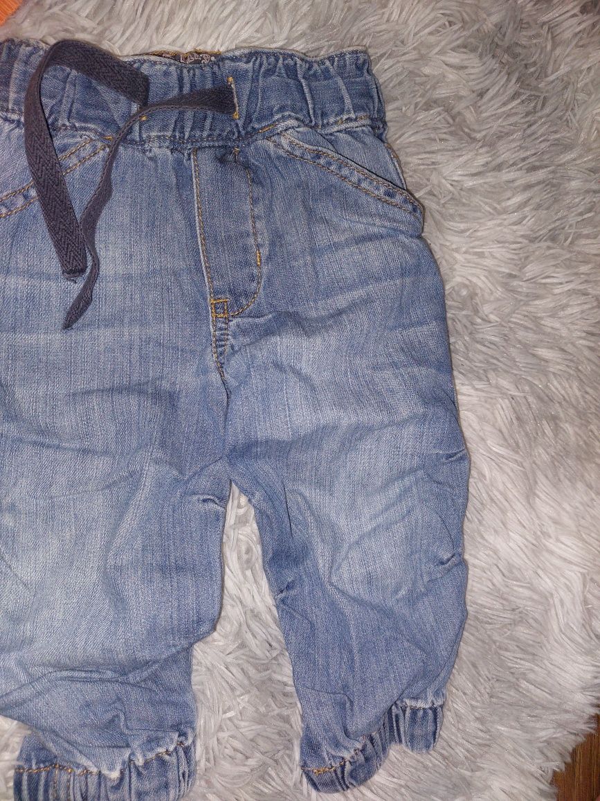 Zestaw h&m i next 80cm sweterek+joggery