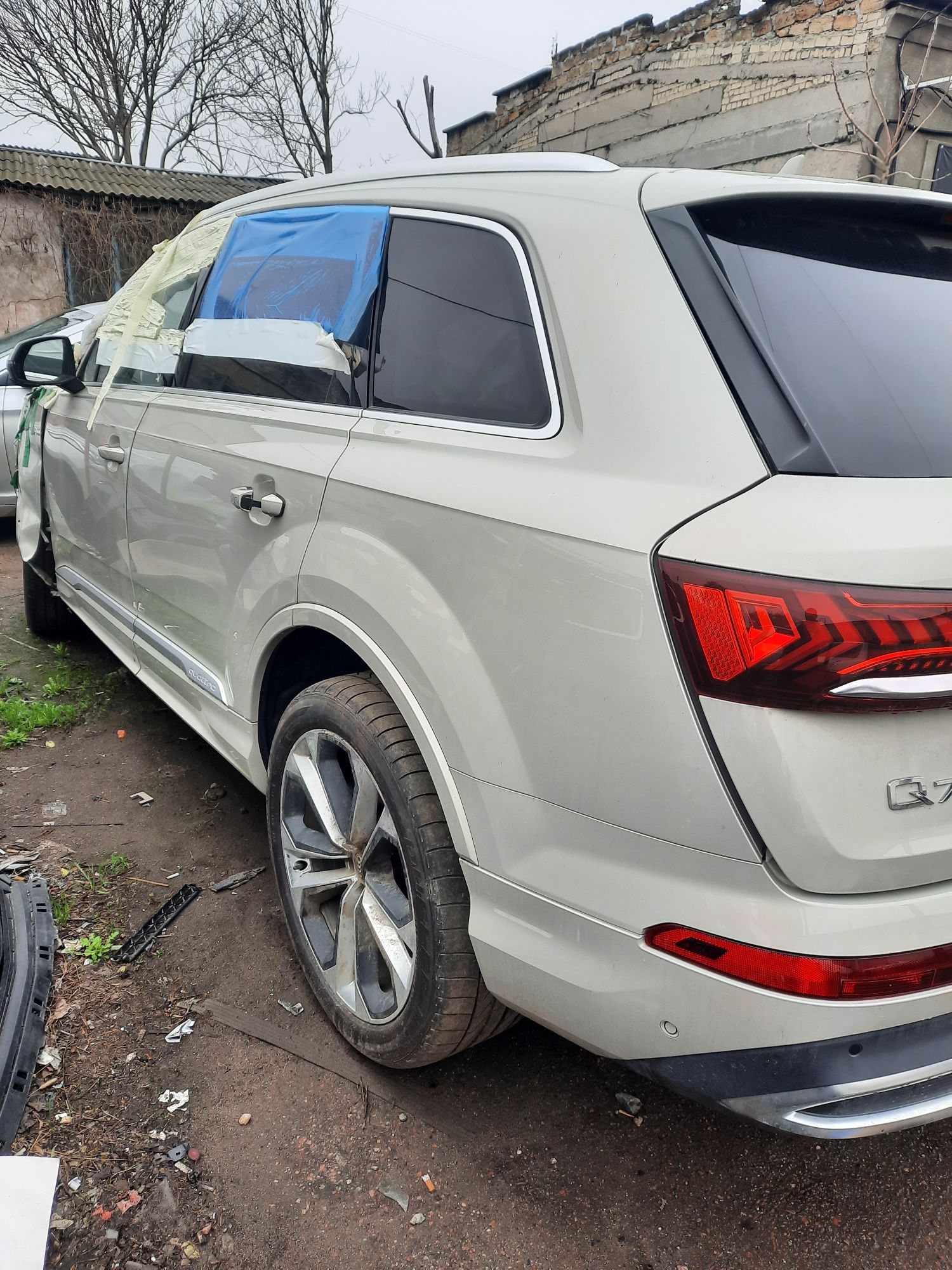 ШРОТ разборка Audi Q7 premium 2021 3.0 usa