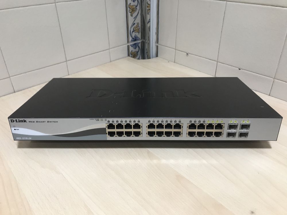 Switch D-Link 24 portas 1000Mbps Managed