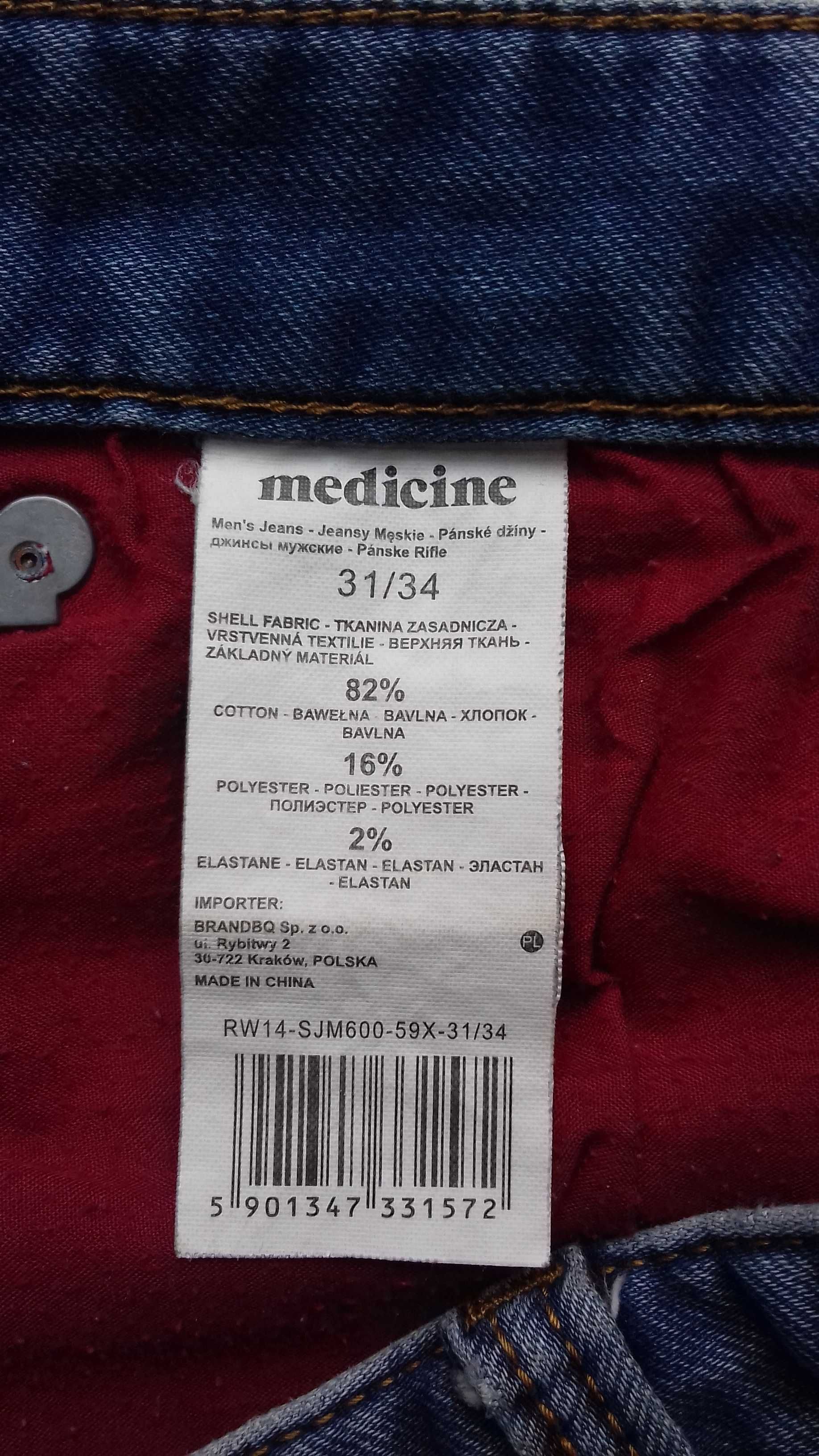 Spodnie jeansowe Medicine - rozm. 31/34