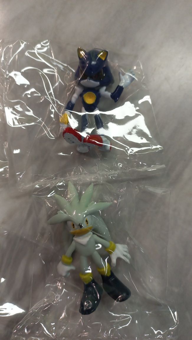 Zestaw figurek 6 sztuk z bajki Super Sonic the Hedgehog