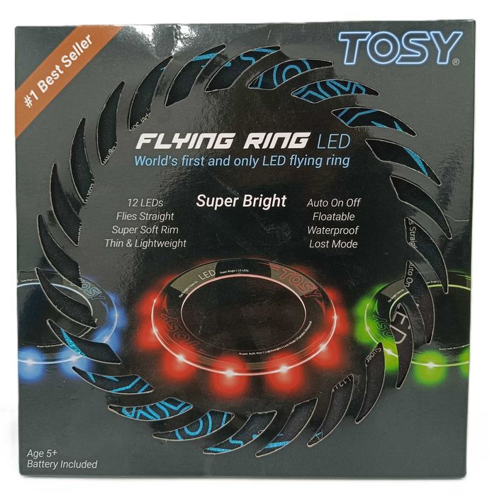 świecący pierścień latający TOSY Flying Ring LED