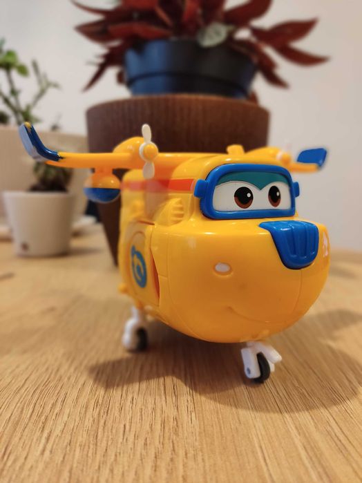 Super wings Śrubek figurka transformująca, samolot