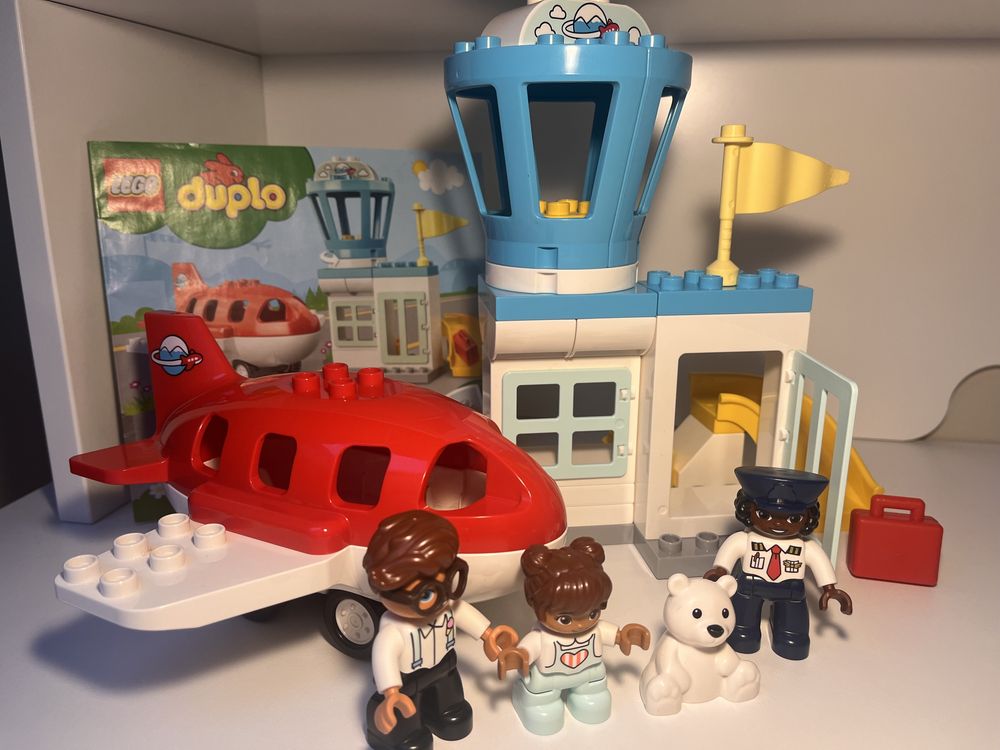 Lego Duplo samolot i lotnisko