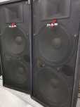Naglosnienie estradowe klumny 2x500rms powermixer 2x400rms