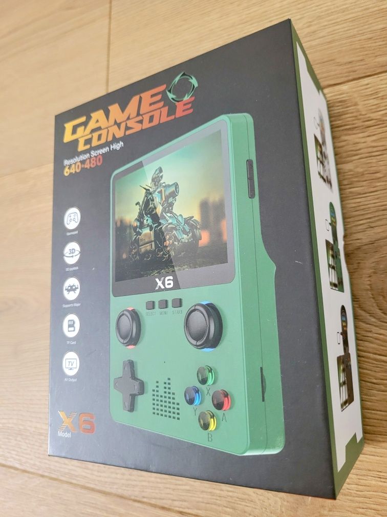 Konsola przenośna, gameboy, 10 000 gier, model x6

Konsola retro 10000