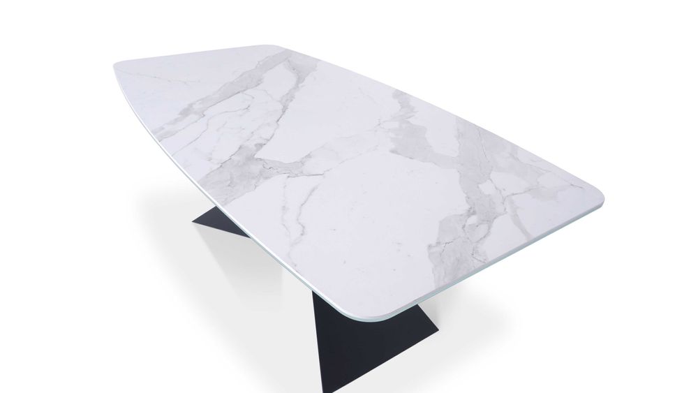 Stół ze spieku kwarcowego OSUNA 230 x 100 cm
