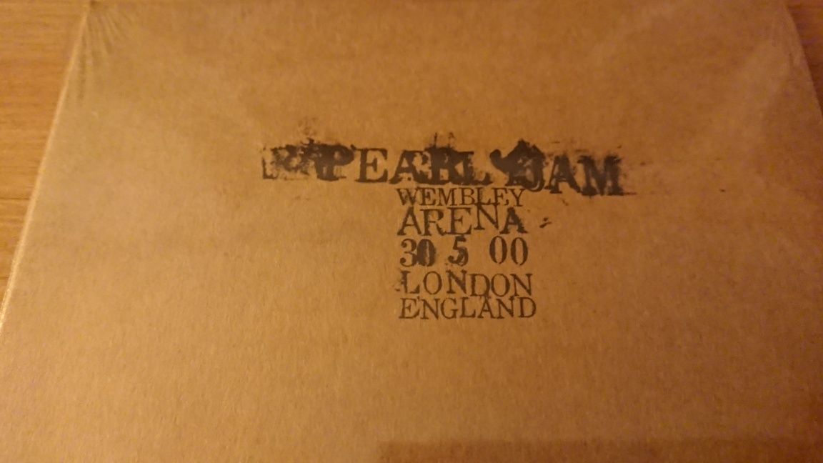 Pearl Jam Wembley Arena London, England 2CD (30.05.2000) *NOWA* Folia