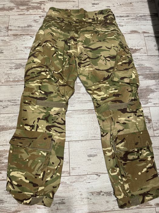 Штани MTP combat з еластичним поясом FR мультикам