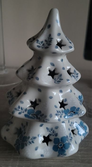 Choinka lampion ceramika Bolesławiec