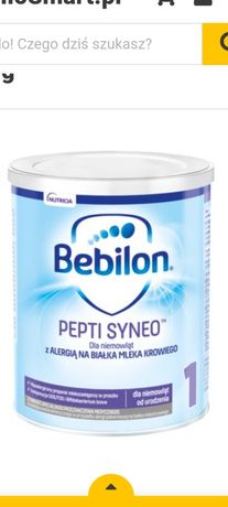 Mleko początkowe Bebilon Pepti Syneo 1 .