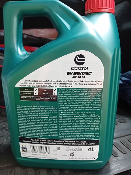 Castrol Magnatec 5W40 C3
