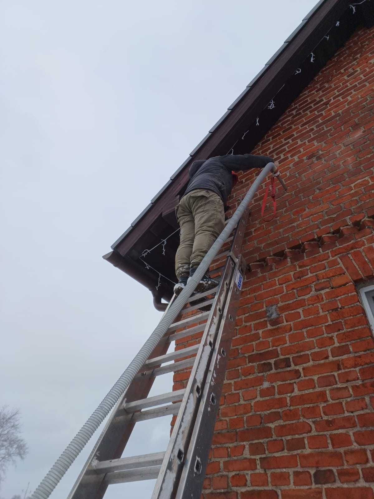 ocieplanie poddasza celuloza naprawa izolacji wdmuchiwanie dociepleń