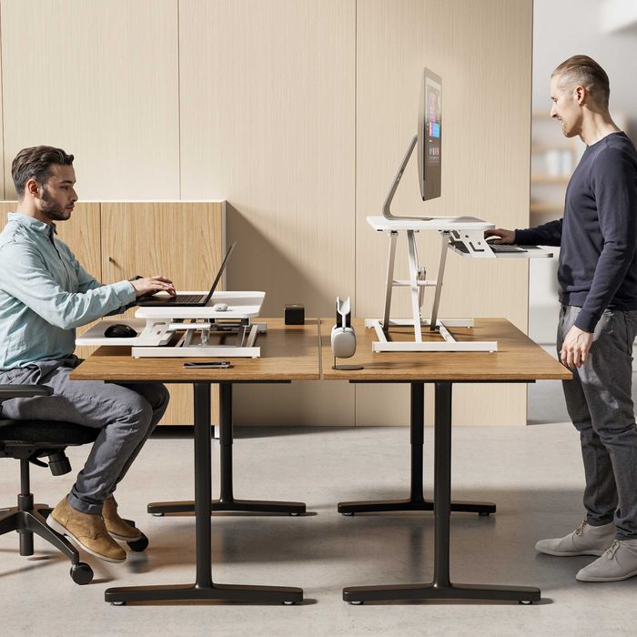 nakładka nadstawka podstawka na biurko do pracy stojącej ergonomiczne