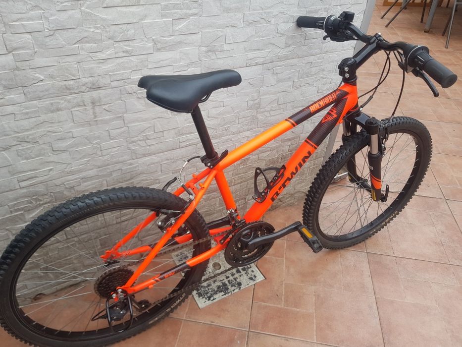 Bicicleta rockrider 500 roda 24 como nova