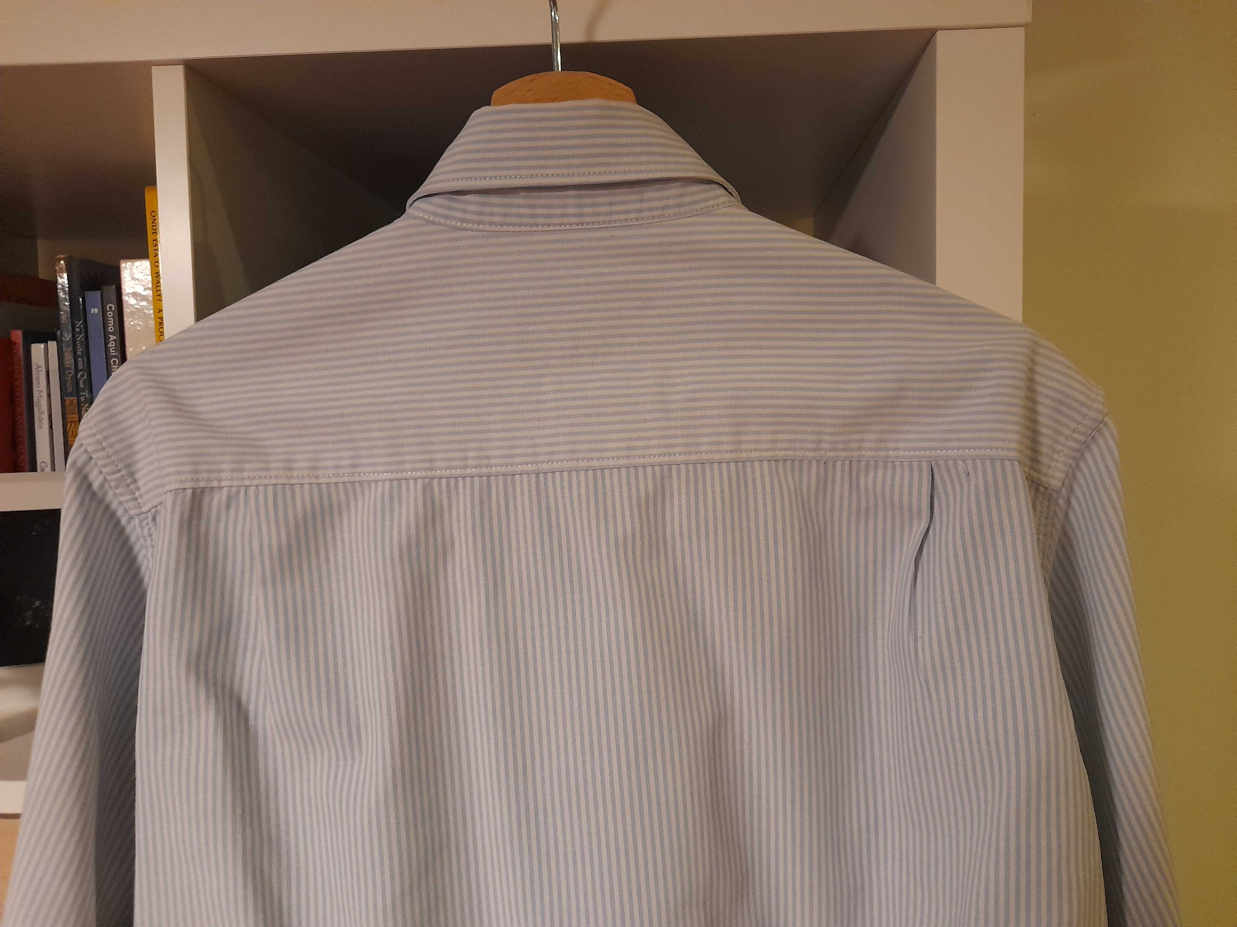 Springfield - Camisa pinpoint riscas