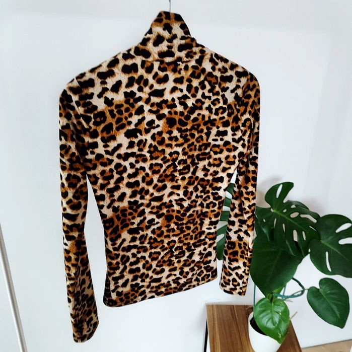 Golf 40 L panterka nowy polgolf w panterkę brązowy lampart