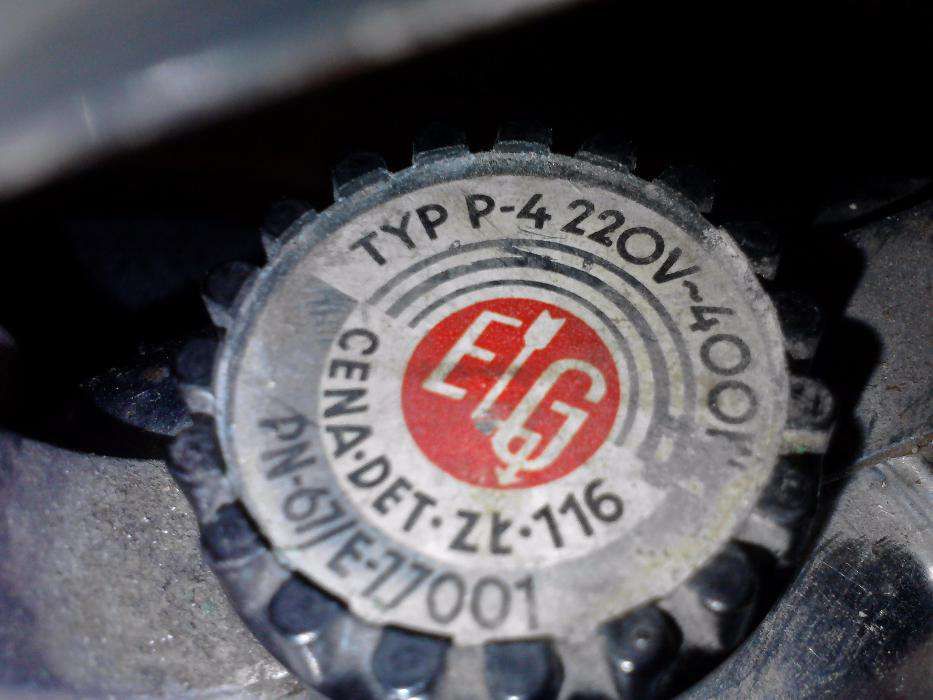 żelazko turystyczne malutkie polskie P-4