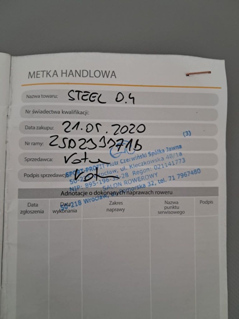 Rower miejski Zasada Bikes Maxim Steel 0.4 28" — jak nowy, z dokumenta