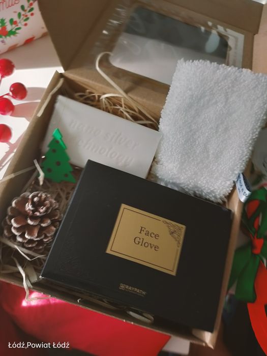 Rękawiczka Face glove Raypath plus opakowanie Świąteczne na Mikołaja