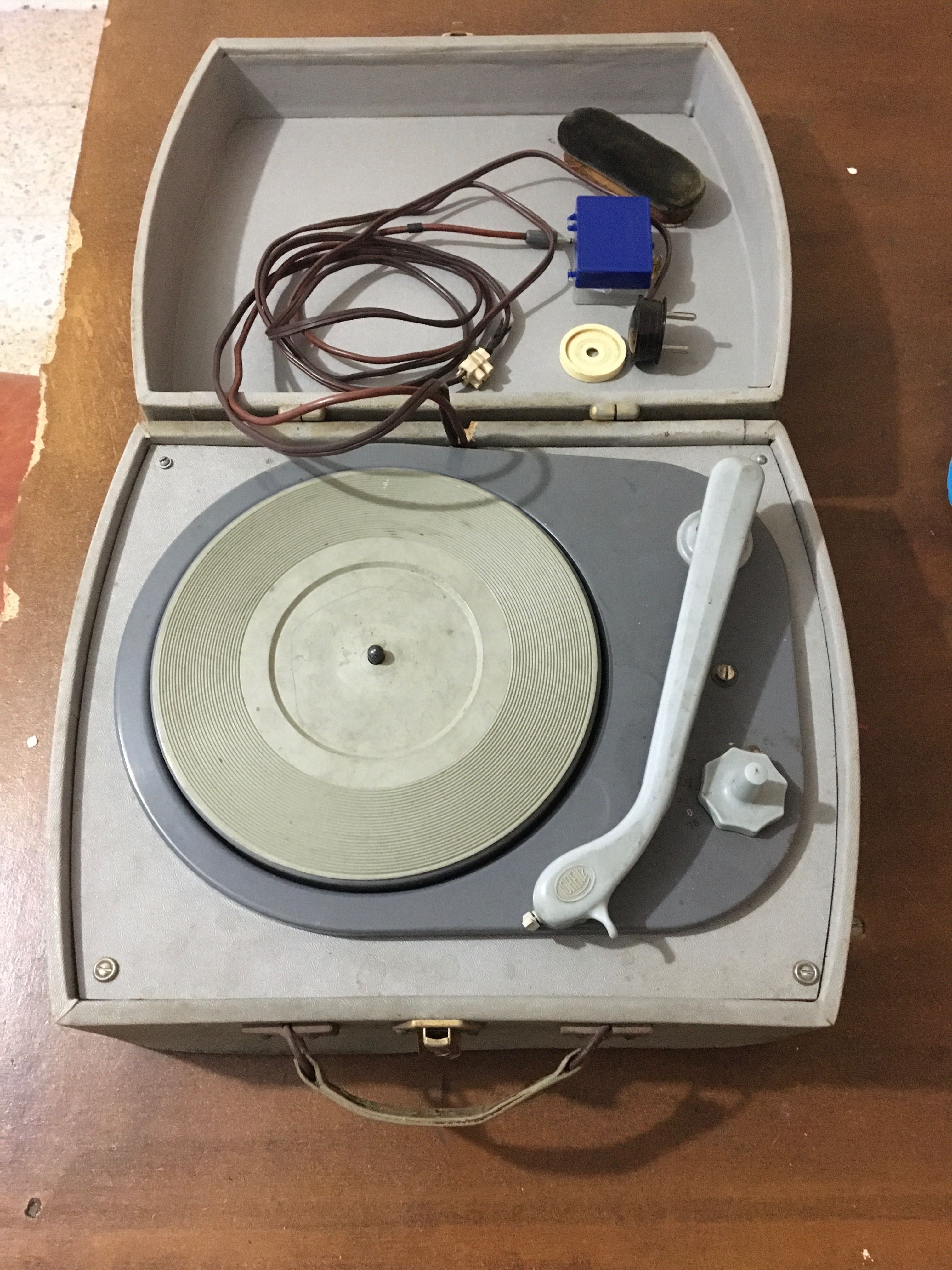 Gira discos vintage + Gravador de bobines de som