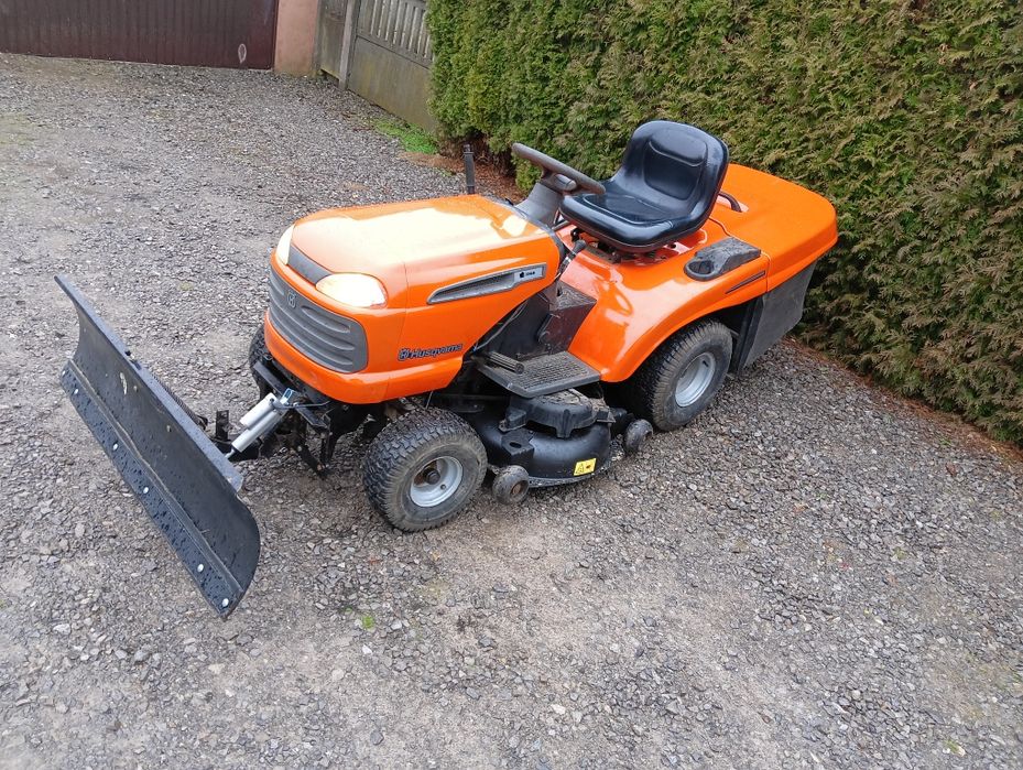 Traktorek kosiarka husqvarna cth171 hydrostat z koszem pług