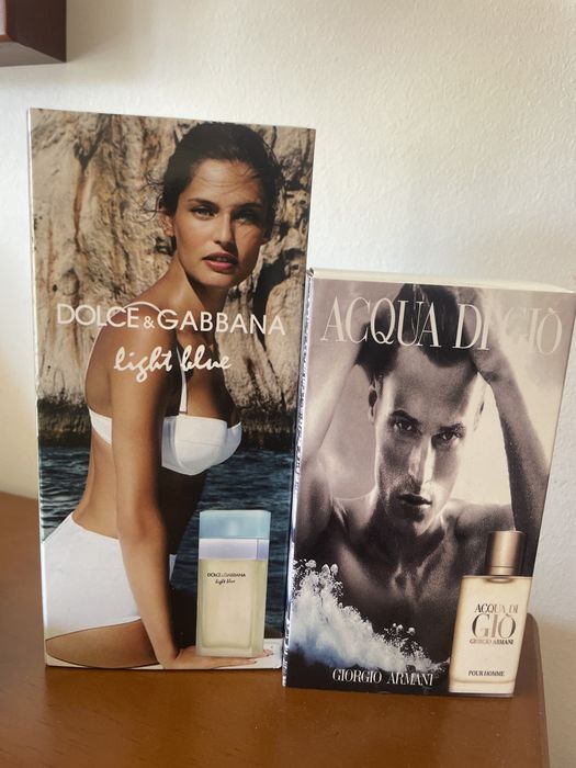Vários tipos de perfumes