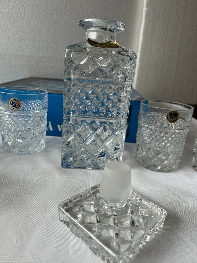 Набор для виски whisky set хрусталь Bohemia Богемия