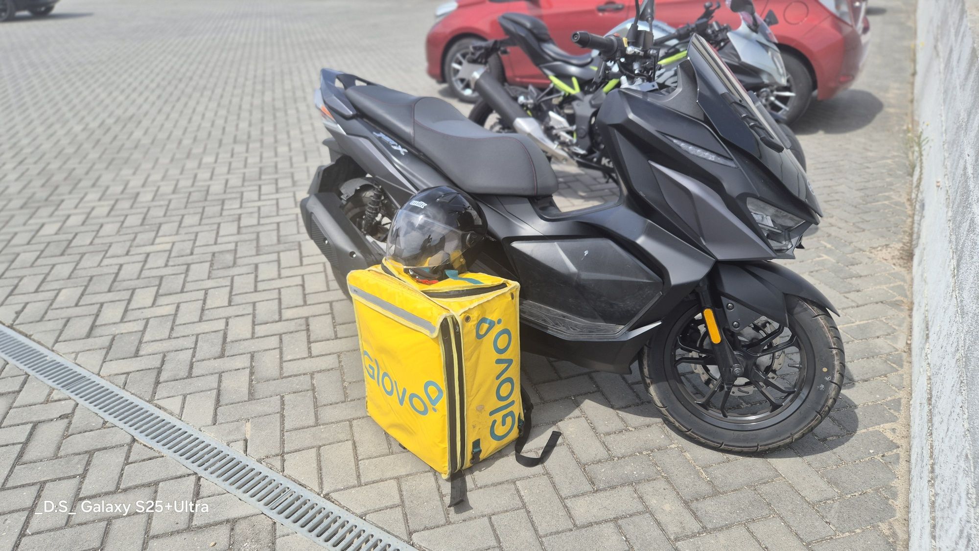 MOTO para estafeta Scooter