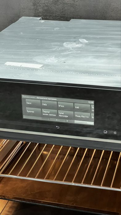 LUX! 2в1 Miele духовой шкаф + пароварка DGC 6805 OBSW