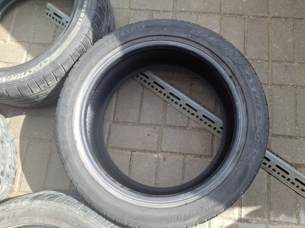 Opony 4x letnie Dunlop  225/45 r 17  16r